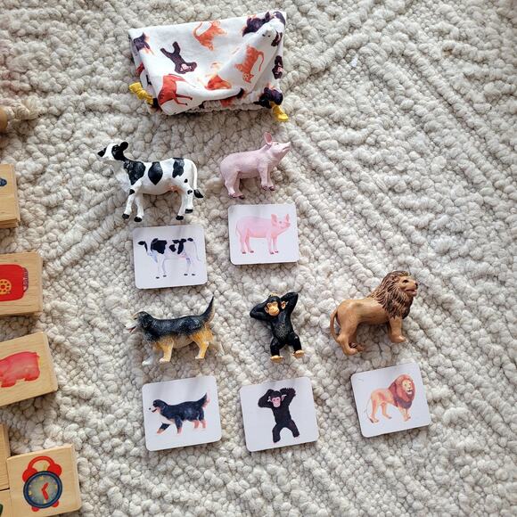 Wooden Plan Toys Lovevery Bundle ABC Matching Games Montessori - Picture 6 of 6